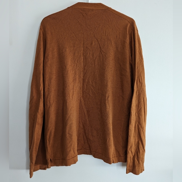 Burnt Orange Cardigan - Picture 3 of 4